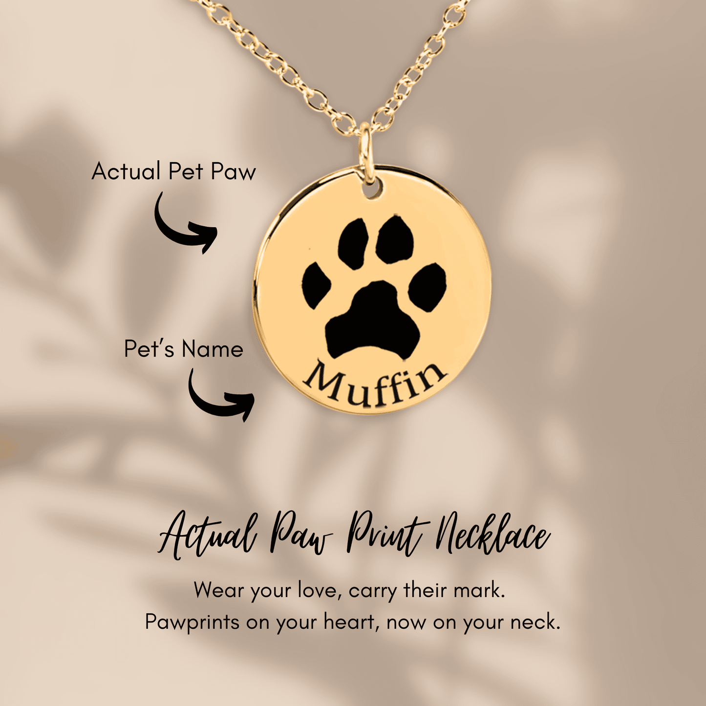 PawPrint Necklace