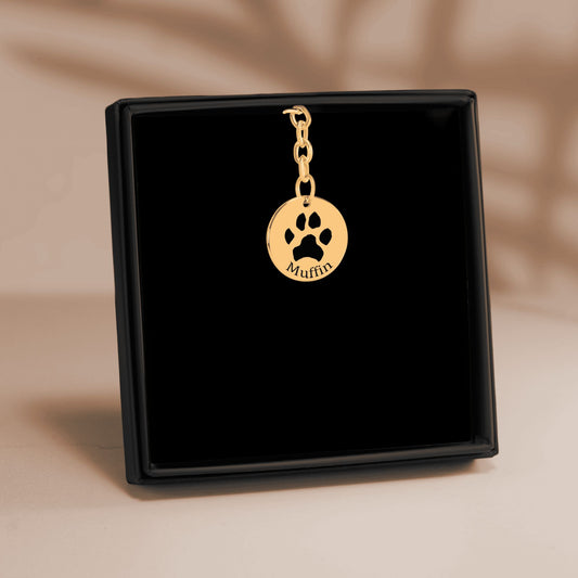 Pawprin Keychain