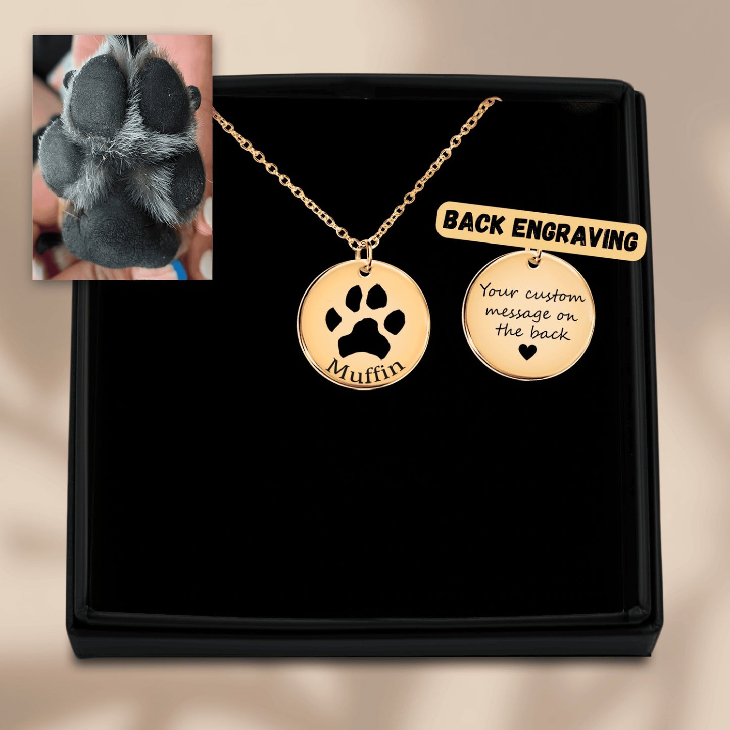 PawPrint Necklace